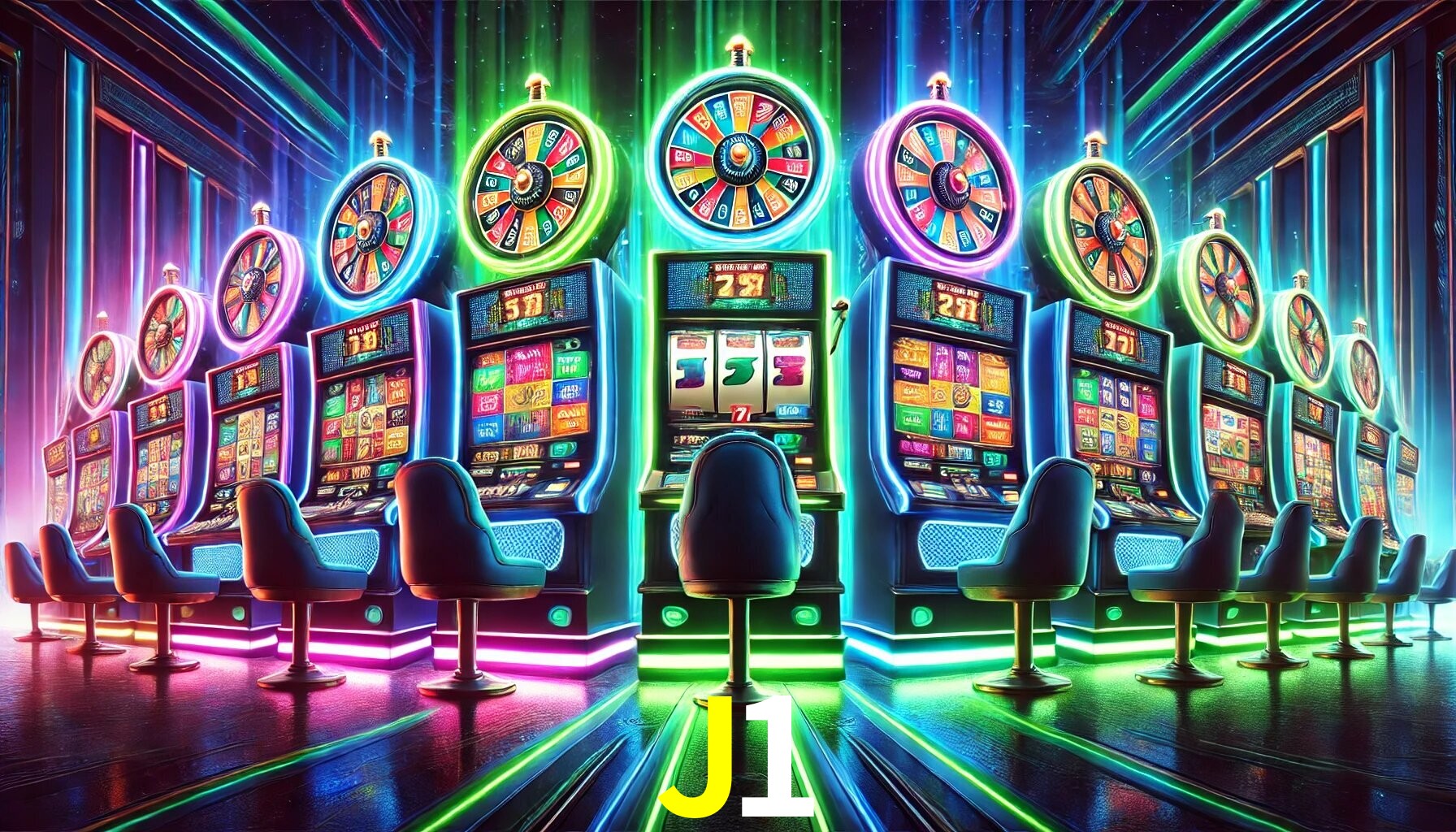 Diversos jogos de caça-níqueis
